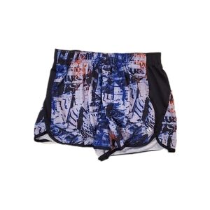 Adidas Women's Blue Purple Running Workout Shorts‎ Medium